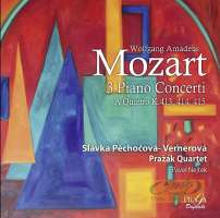 WYCOFANY  Mozart: 3 Piano Concerti 'A Quattro' Nos. 11, 12 & 13